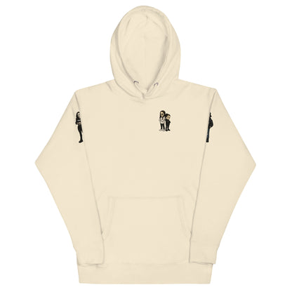 Bone Still Sacred unisex premium hoodie – front view streetwear apparel